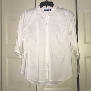 White button up dress shirt